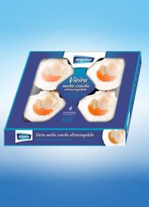 KING SCALLOP HALF SHELL